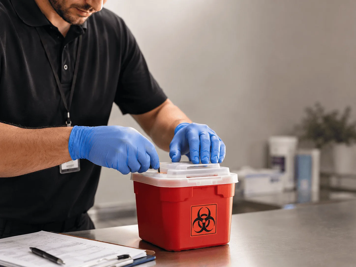 Why choose Sharps Waste Disposal in Hampden, ND